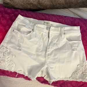 Mudd high rise shortie shorts
